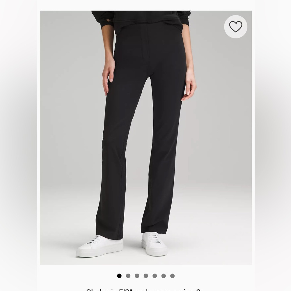 NWT Lululemon Smooth Fit Pull-on High Rise Pant
